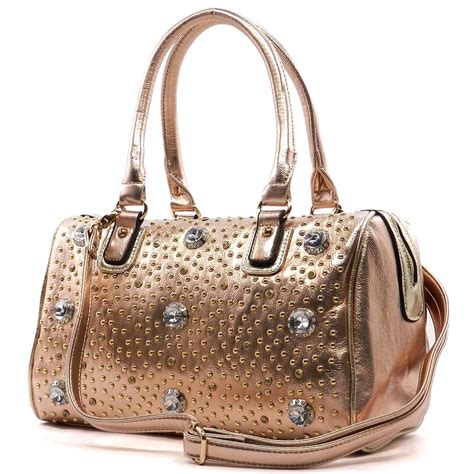 Women's Rose Gold Designer Handbags 